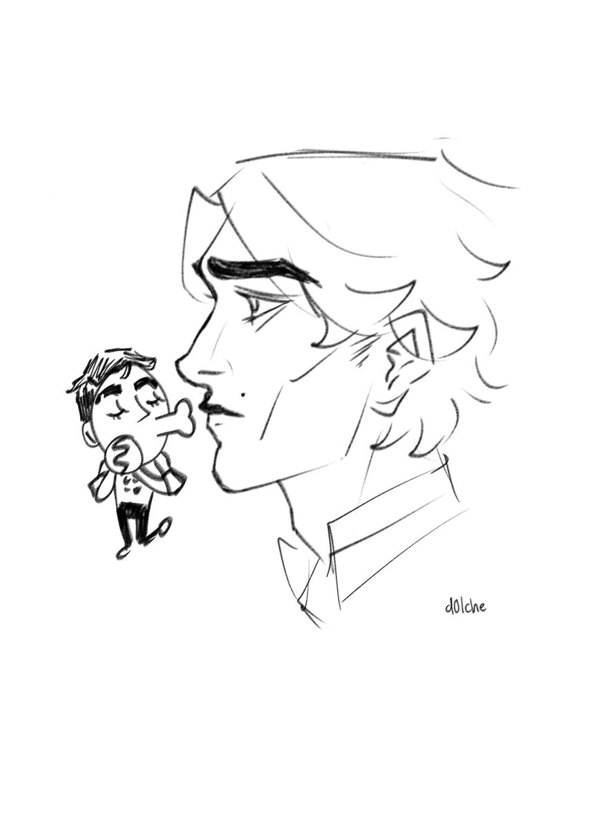 d0lche__'s tweet image. #jayvik doodle :33