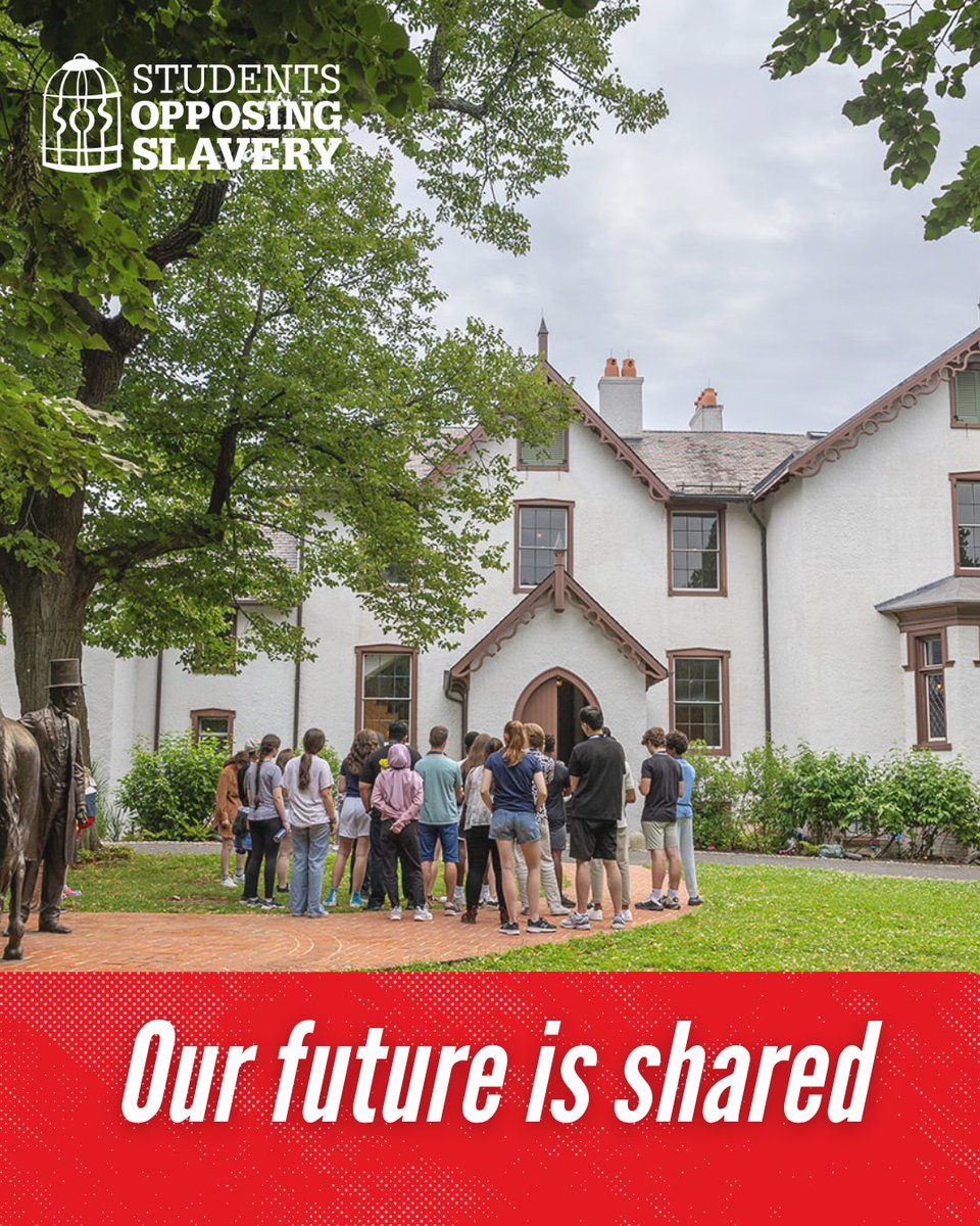 In just a few short weeks our 2025 cohort of Students Opposing Slavery (SOS) participants will come to the Cottage, ready to learn about how they can stop modern slavery, human trafficking, in our time. 

Donate to this important program here: givegreaterdc.org/o/lincolncotta…
