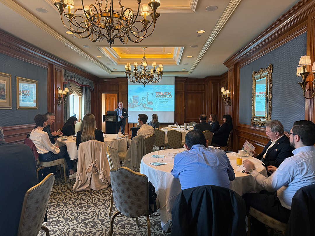 This morning, we hosted a breakfast with consulates + chambers of commerce to spotlight Canada’s trucking industry and Truck World. We look forward to building this show and diversifying to bring you, the industry, a broader and more dynamic range of options. #truckworldshow