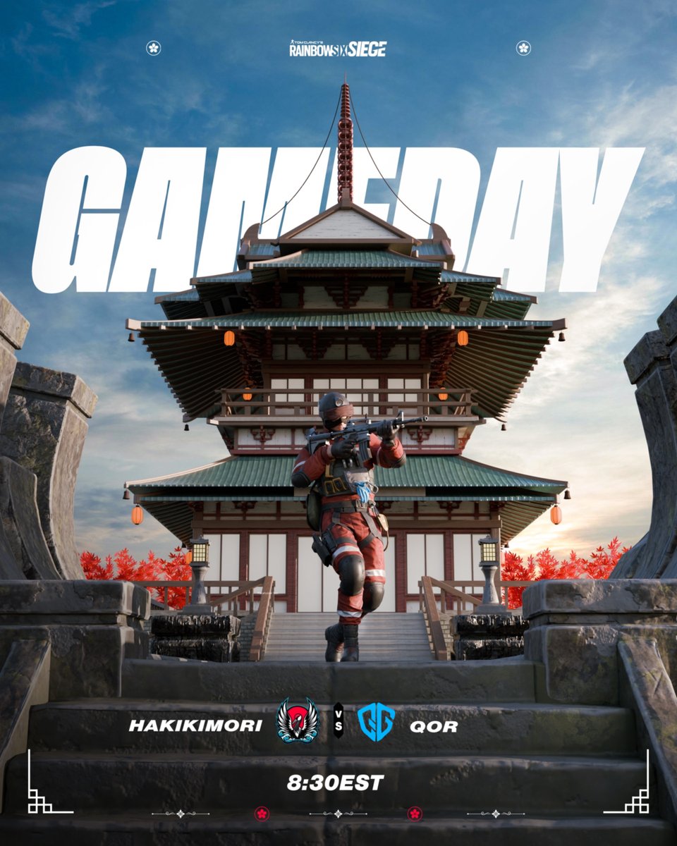 Who is ready to see the new roster in action🥶
We play <a href="/QorGaming/">QorGaming</a> in <a href="/TPL_Events/">TPL</a> 

<a href="/MrB_R6/">Lachlan</a> 
<a href="/villezera/">villezera</a> 
@Resitedd 
<a href="/MikeWR6S/">MikeW</a> 
<a href="/138Kento/">Tyler</a> 
<a href="/Comazera/">Coma</a> 

8:30est pm, stream link below 📺