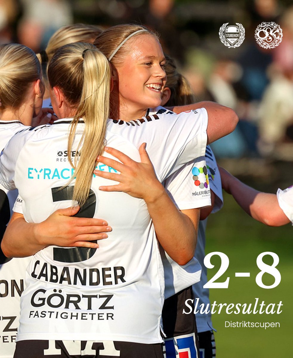 👏 Avancemang!

⚽️ Ida Ahlbom
⚽️ Rebecka Mannström
⚽️ Ebba Cabander
⚽️ Nathalie Brorson
⚽️ Olivia Okara
⚽️⚽️ Maja Eriksson

#framåtörebro