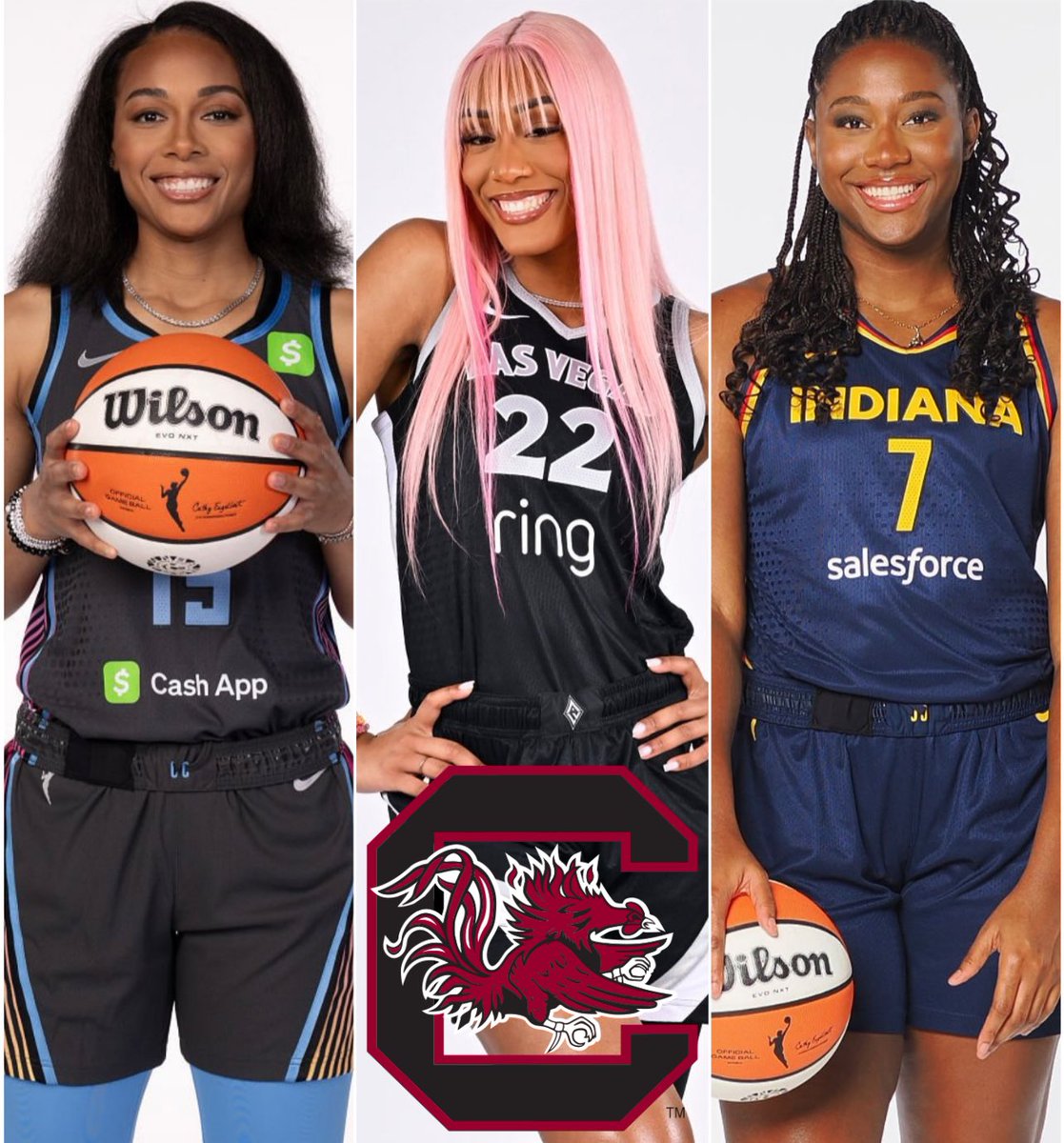 South Carolina Gamecocks’ “Triple A” — Allisha Gray, A’ja Wilson, and Aliyah Boston — have opened the season in dominant fashion:

Allisha Gray: 20.3 PTS | 5.3 RBS | 5.0 AST
✨5th in PTS | 9th in AST
✨Only player averaging 20-5-5

A’ja Wilson: 20.8 PTS | 10.8 RBS | 4.0 AST | 2.0