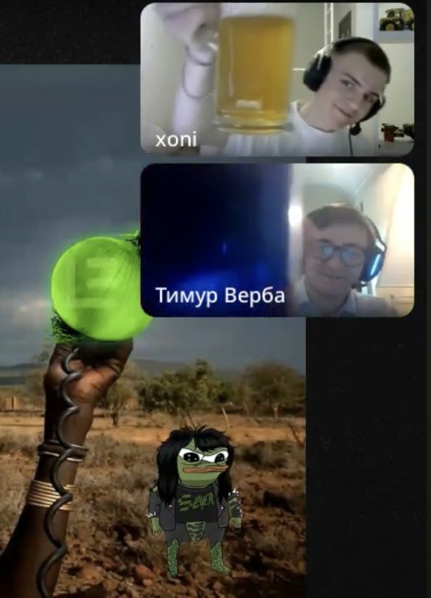 Chilling with a beer, watching the $LAYER stream 🍺
<a href="/xon1kon/">xoni</a> sipping from a glass, sharing Solayer’s vision — I’m vibing 😍
This moment is 100% meme-worthy
#Solayer #Solana #Crypto