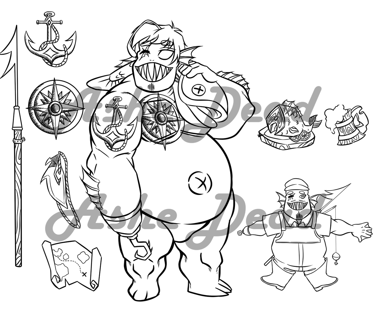 He remainds me a lot an old adopt that I made but I never finish