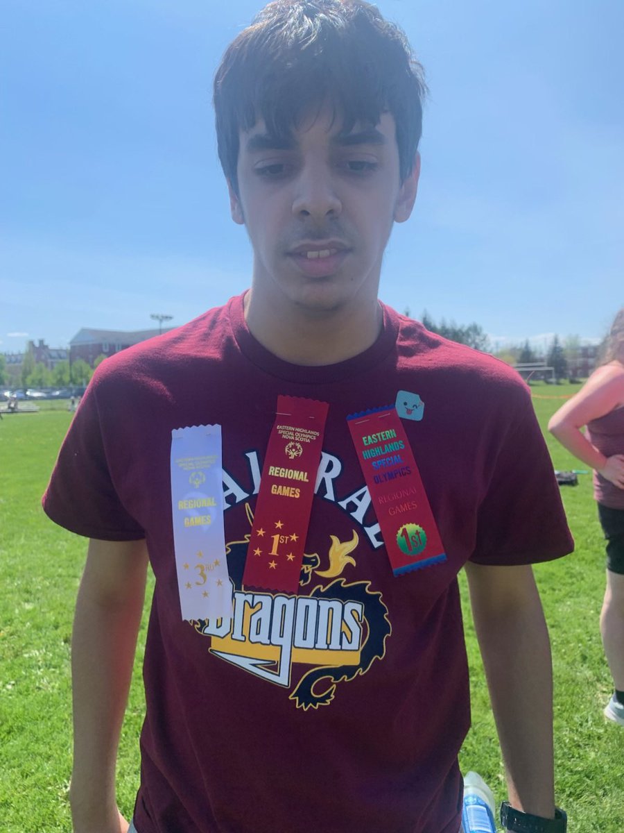 A fun day at Special Olympics! We’re so proud of our athletes 🐉