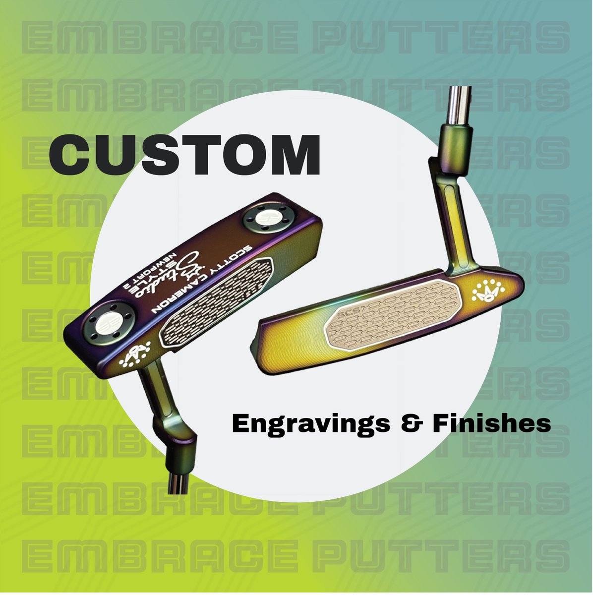 Embraceputters's tweet photo. Do I need another putter? No. Am I going to buy one? Also no… but maybe.

#customputter #Golf https://t.co/JSmcqeAbXv