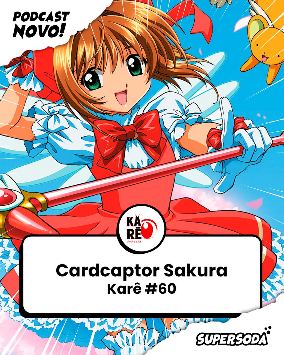 🎙 Tem podcast Karê novo no ar!

🎴 Venha ouvir nosso papo sobre um dos animes mais amados pelos brasileiros: Cardcaptor Sakura (ou Sakura Card Captor, chame como quiser rs).

🎧 Disponível em todos os apps de podcasts.

open.spotify.com/episode/1b88ai…
