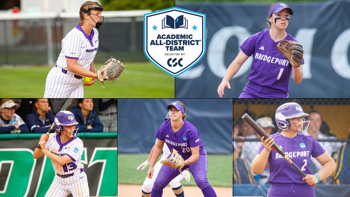 ICYMI: Congrats to the 5⃣ members of <a href="/ub_softball/">UB Softball</a> who were named CSC Academic All-District yesterday!

STORY: shorturl.at/eFtJh