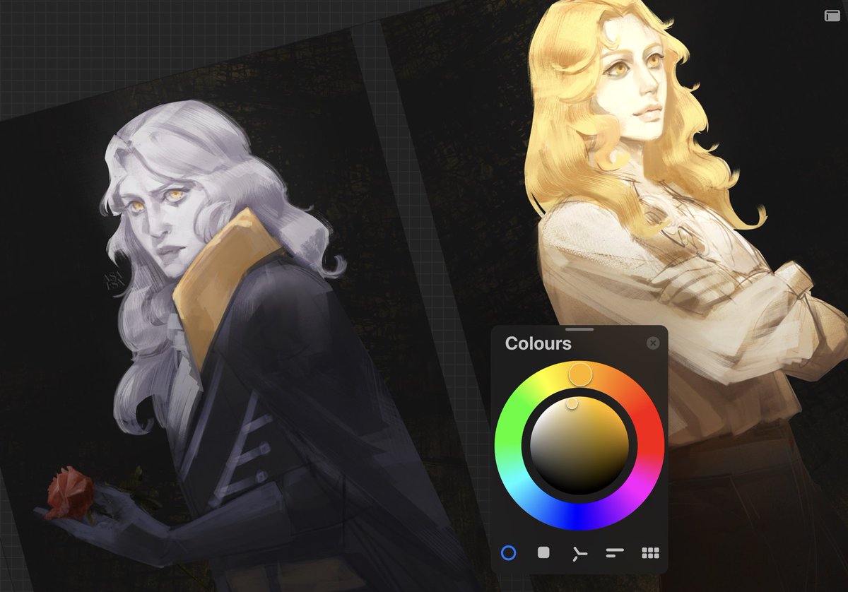 asaisxart's tweet image. planning a diptych with #Alucard, but for now only wip #Castlevania