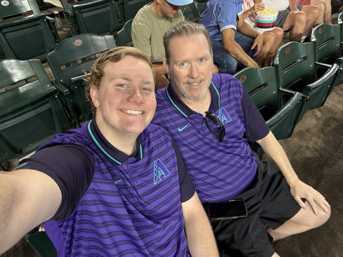 Another day back in the Valley! Let’s go Snakes! #whatafan #Dbacks