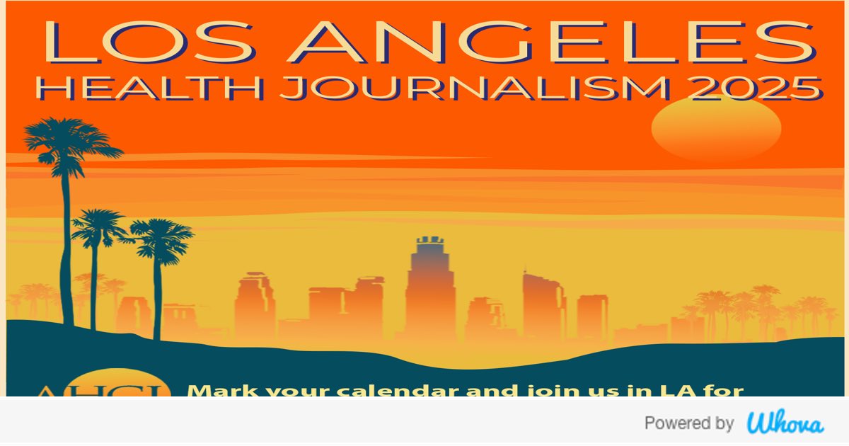 Hi! I'm attending AHCJ Health Journalism 2025 | Los Angeles, Calif. #HJ25. Let's start connecting with each other now.  - via Whova event app whova.com/whova-event-ap…