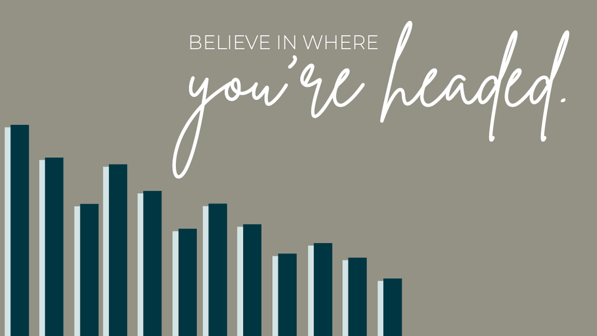 TandLBaker's tweet photo. We believe in where you're headed ... do you? 👣 https://t.co/lszhrvGJmM