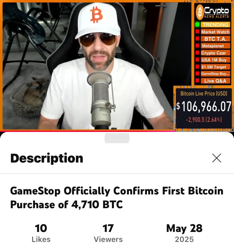 Catherine Weaver (@mk22_2023) on Twitter photo #CryptoNewewsAlerts over on YouTube!
<a href="/CryptoNewsYes/">Crypto News Alerts 🔥🎙</a> <a href="/Chandi10Music/">Chandi10 Music</a>
#MK22AndTheCryptoOGs
#WeAreTheBullishFamily😎👑😎
#CatchTheLIVEchatNOW #CryptoNewewsAlerts over on YouTube!
<a href="/CryptoNewsYes/">Crypto News Alerts 🔥🎙</a> <a href="/Chandi10Music/">Chandi10 Music</a>
#MK22AndTheCryptoOGs
#WeAreTheBullishFamily😎👑😎
#CatchTheLIVEchatNOW