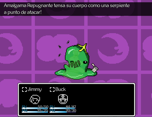 lawngrains's tweet photo. Hace unos meses empecé una fan traducción para #jimmyandthepulsatingmass, un juego de terror indie de RPGMaker creado por @KaseyOzymy.  Me daba pena que con lo bueno que es, no fuese tan conocido.
Todavía me queda mucho por hacer, pero me gusta como está quedando hasta ahora. ^^ https://t.co/CSK748Q4PD