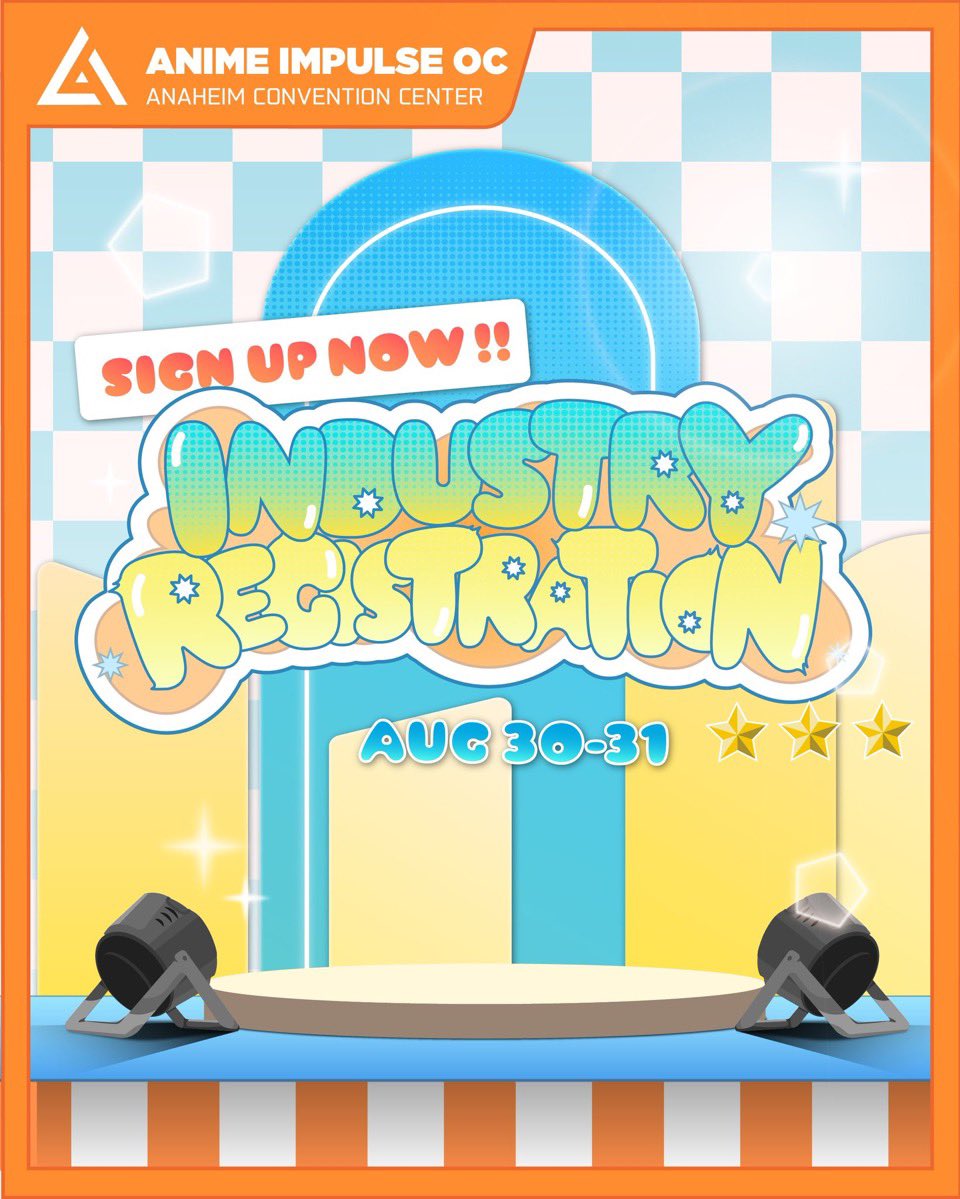 ✨ REGISTRATION OPEN ✨

Attention fellow event organizers or industry professionals! Join us at #ANIMEImpulseOC2025 through our Industry Registration! Our application for Industry is now OPEN! 🙇🙏

Deadline to apply is August 15th, 2025. 

✍️: animeimpulse.com/orange-county-…