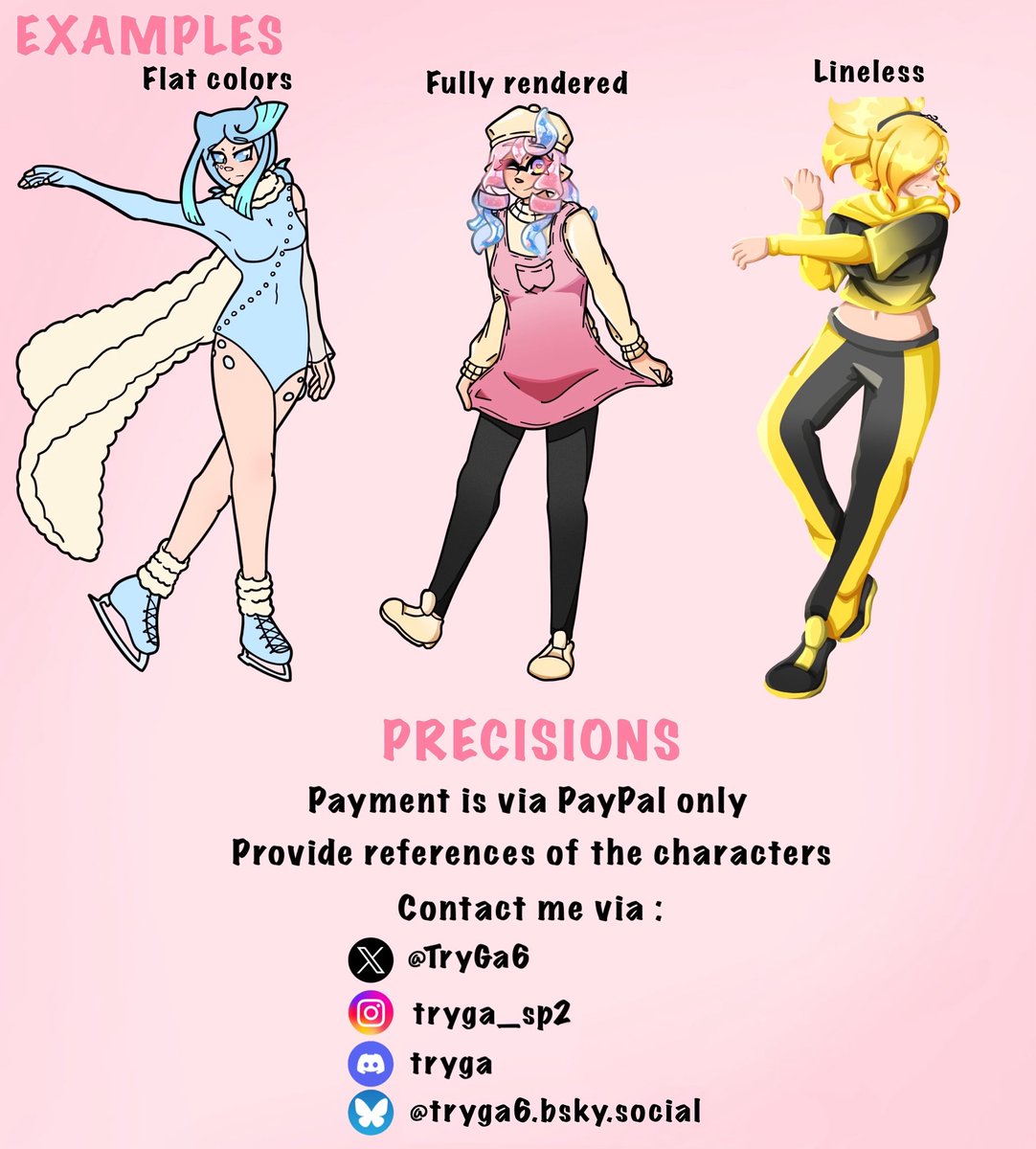 TryGa COMMS OPEN tweet media