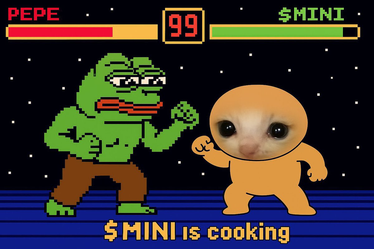 xiaweb3's tweet image. $MINI showing signs of seller exhaustion after a clear downtrend. 

Strong wick at support suggests buyers are stepping in. 

Volume spike + sideways grind = possible bottoming structure.

If bulls hold 0.0062, a sharp bounce toward 0.007+ isn’t off the table. 

Watching closely.