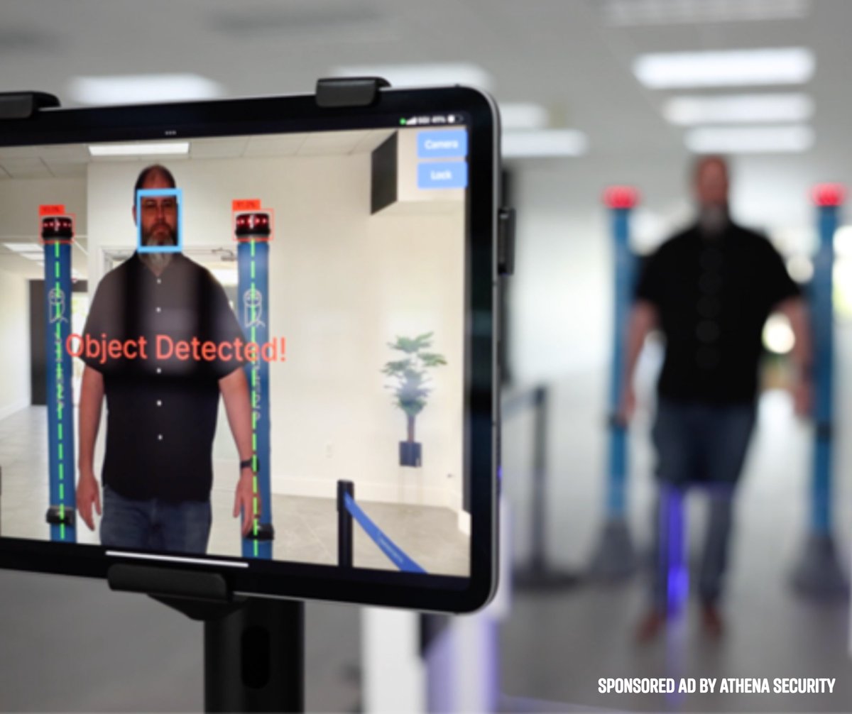 [Sponsored Ad by Athena Security] At <a href="/AthenaSecure/">Athena Security</a>, we provide entryway security solutions that detect threats before they enter the facility—because we're on a mission to help save lives. Learn More: athena-security.com