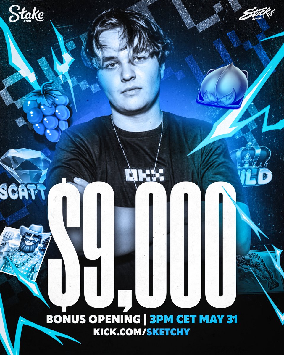 Live stream on Kick is coming this Saturday!

🕒 3PM CET · May 31

💰 $9,000 Bonus Opening – 13 OG slot bonuses
🎁 $20 Giveaways every 20 minutes

🟢 Follow Kick kick.com/sketchy