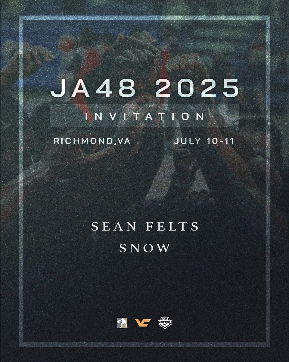 The next invitation to JA48 goes to Sean Felts of Snow <a href="/seanfelts22/">Sean Felts</a>