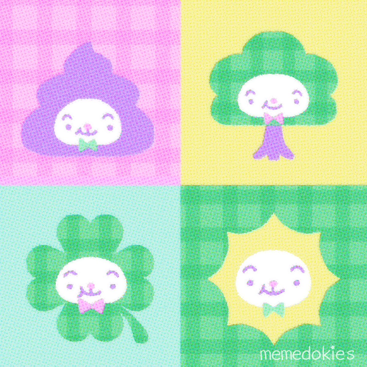 BEEPAW: form of poo. form of tree. form of clover. form of sun