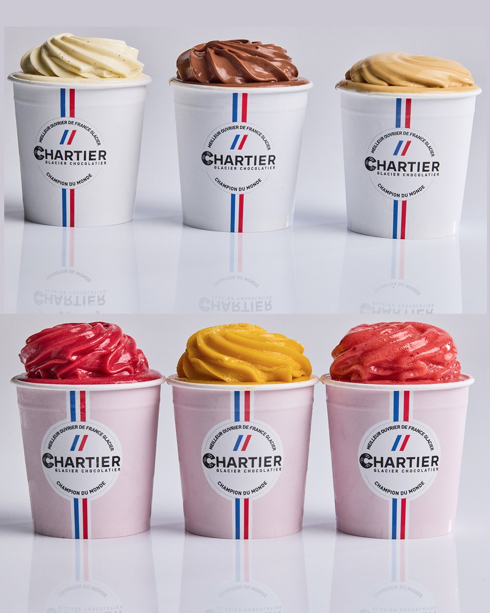 Soyez prêts pour les grosses chaleurs du week-end 🌡️🍨
Alain Chartier. La glace par un Meilleur Ouvrier de France Glacier 🇫🇷 
alainchartier.fr/fr/53-pots-gla…
Vannes Morbihan Golfe du Morbihan
expédition à domicile dans toute la France🇫🇷 (Chronofrozen en 24/48h)
#Vannes #Morbihan
