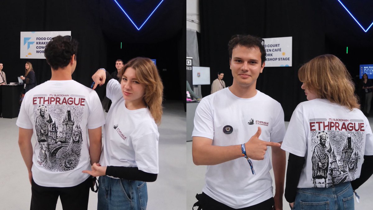 Yeni durağımız: ETHPrague 🇨🇿

ETHPrague konferansında ve ETHGlobal hackathon’unda, kulübümüzün tasarımı tişörtlerimizle alandayız! 🤩