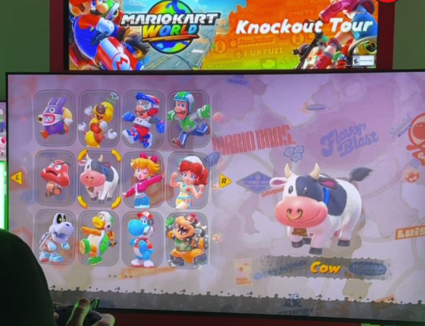 KookCapitalLLC's tweet photo. mario kart world comes out in 7 days, on june 5

the most popular character, $cow, already has a vibrant community here on x!!!!!!!

join it and show your support for cow 🐮🐮🐮 https://t.co/qQCJl8OgWo