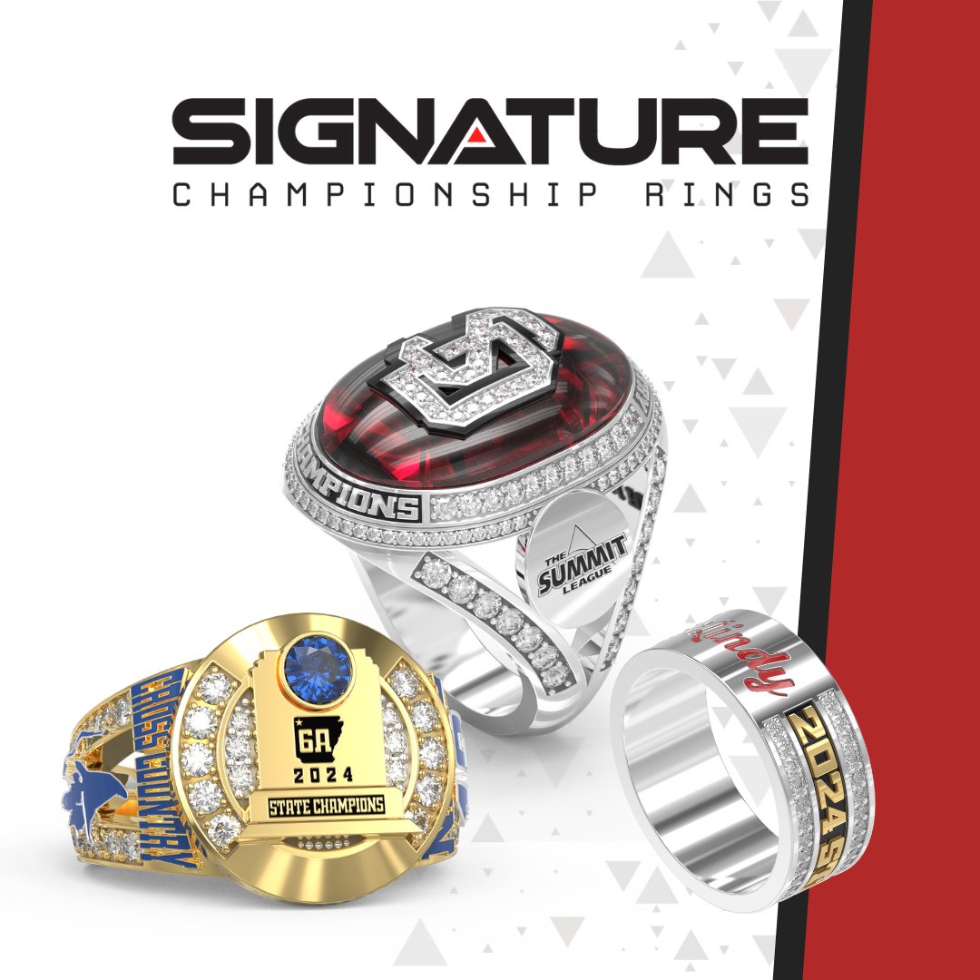 ✨ Where Fashion Meets Victory ✨
Why choose between bold and beautiful when you can have both? Our fashion-style rings are designed to celebrate your championship moment and your personal style. 💍🏆
#RingSZN #SignatureChampions #ChampionshipRings