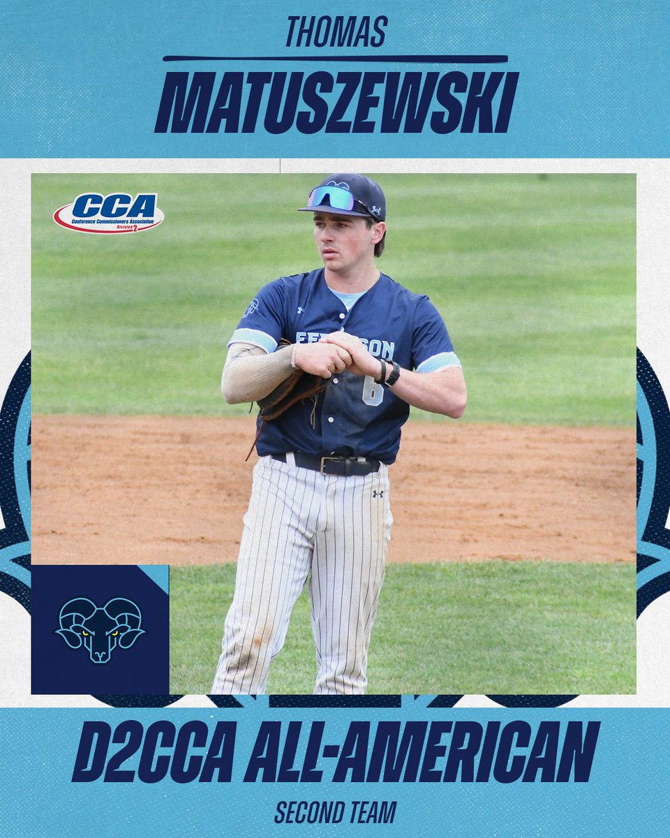 Jefferson Rams π (@jeffersonrams) on Twitter photo No rest for acknowledgment, <a href="/JeffersonBSB_/">Thomas Jefferson University Baseball</a> adds two more in the record books for All-Americans! No rest for acknowledgment, <a href="/JeffersonBSB_/">Thomas Jefferson University Baseball</a> adds two more in the record books for All-Americans!