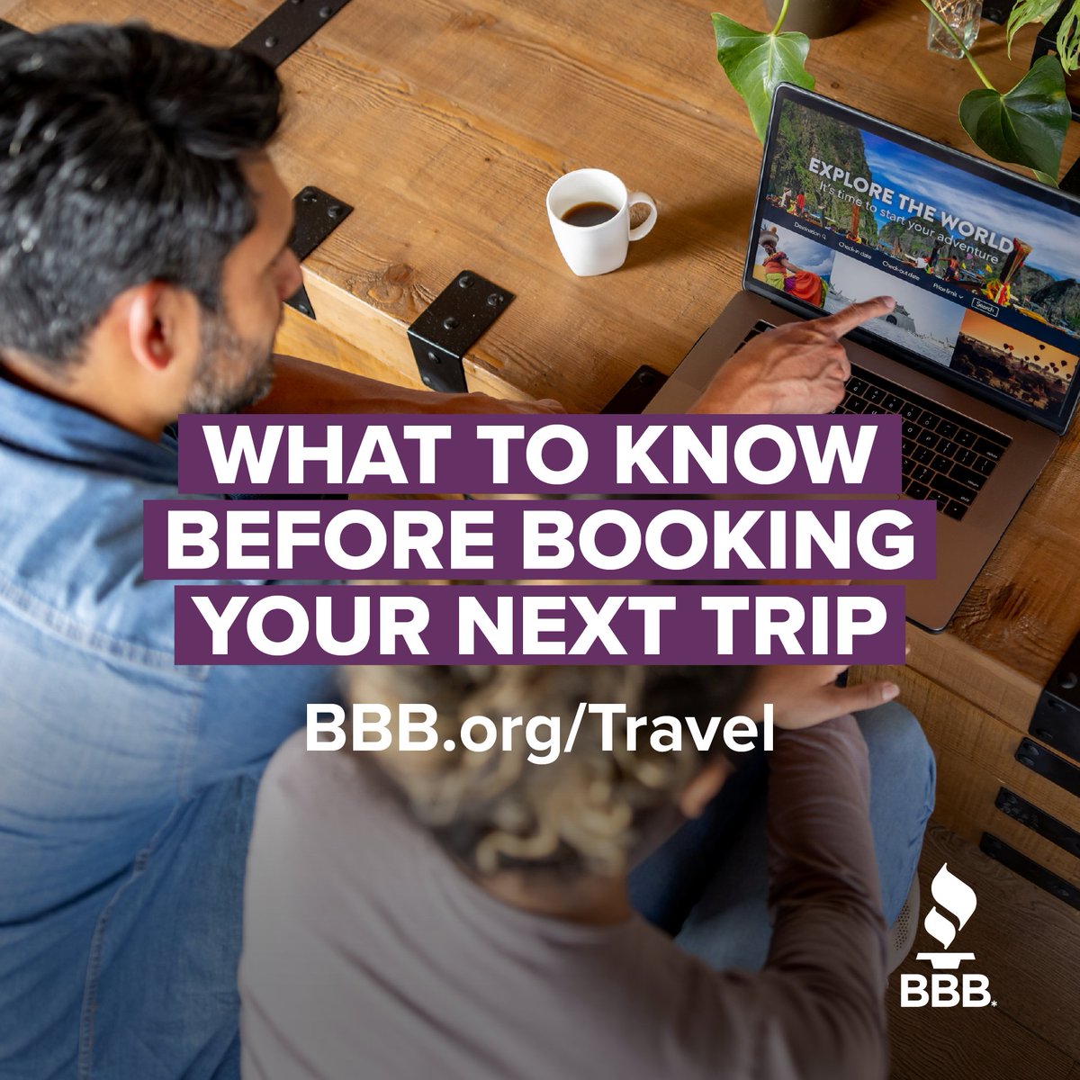 ✈️ Planning a family vacation or a quick weekend escape? BBB has tips to make your trip smooth sailing. From planning to avoiding scams, check out our tips before you book!

Visit BBB.org/Travel to learn more.