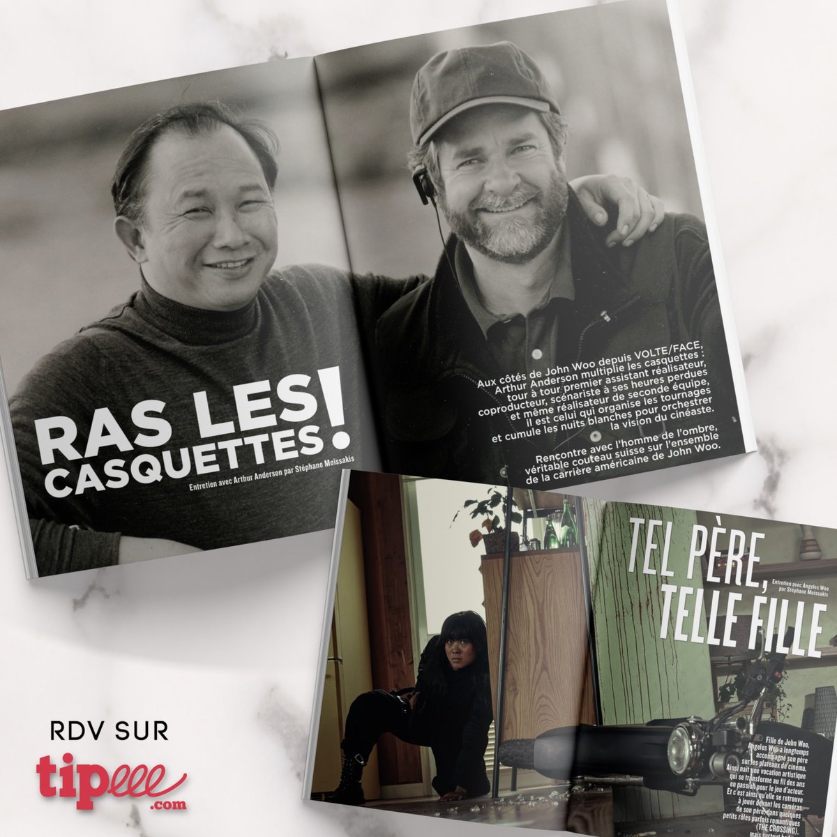 CAPTURE MAG N°3 : J-3 ⚠️
Notre dossier sur John Woo dresse un portrait humain du cinéaste et dévoile une vision personnelle de son œuvre, celle d'un réalisateur méticuleux, instinctif, dévoué à un cinéma où action et émotion font un.
Prenez le vôtre ! 👉 bit.ly/PcoJWoo