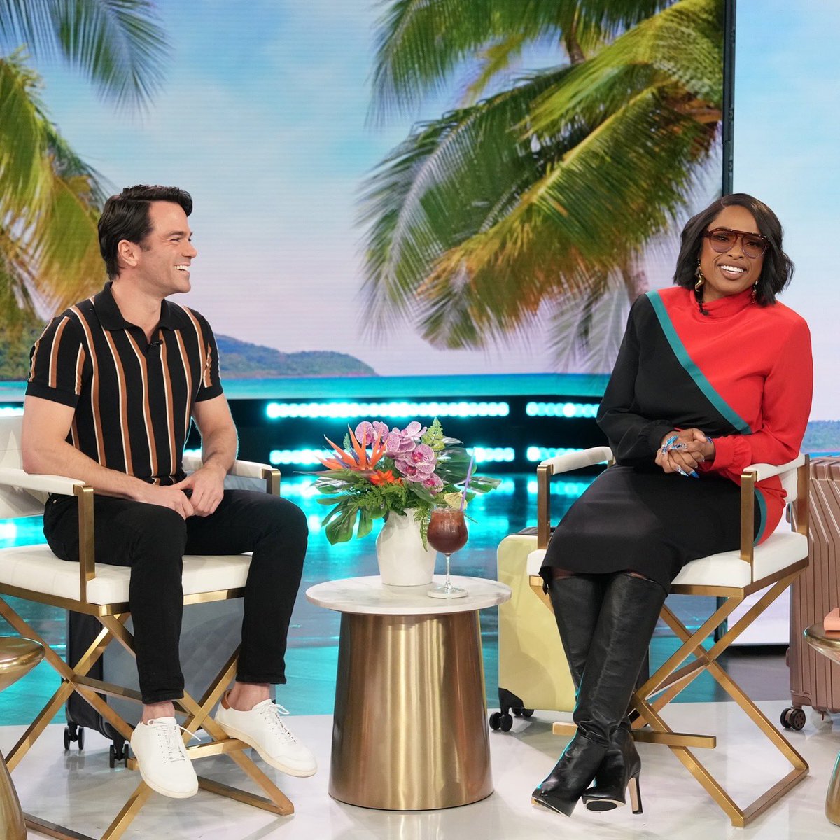 I’m back on <a href="/JHudShow/">The Jennifer Hudson Show</a> TODAY! It’s an honor to be <a href="/IAMJHUD/">Jennifer Hudson</a>’s go-to travel expert. I’m at “The Happy Place” sharing summer travel tips to help you make the most of the season. Tune in and let us help you travel with more joy, ease, and inspiration this summer!