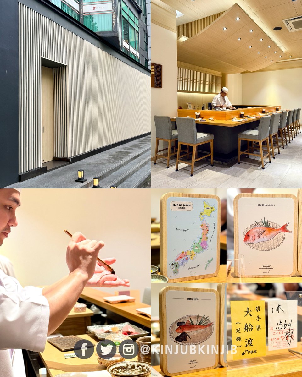 🍣ติดใจโอมากาเสะร้าน Sushi Ichizu แถวๆสุขุมวิท 39 เป็นร้านโอมากาเสะสไตล์ Edomae ที่ล่าสุดได้รับรางวัลสุดยอดร้านอาหารทั่วเอเชีย OAD ถึง 7 ปีซ้อน 
.
😋กลับมาคราวนี้เรามาลองเป็น Nigiri Course ในช่วง Spring Season เขาว่าเป็นช่วงที่อุณหภูมิน้ำทะเลสูงขึ้น