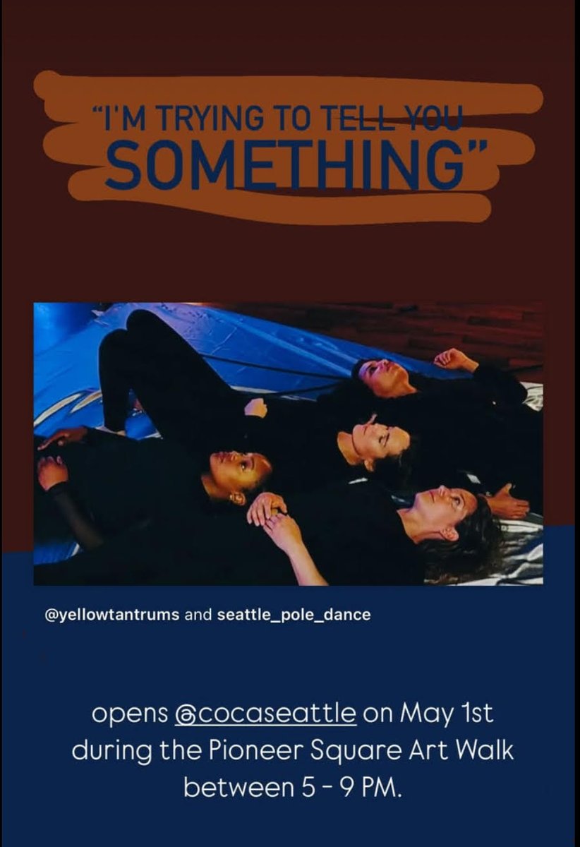 CoCASeattle's tweet photo. Center on Contemporary Art- Current Exhibition- I'm trying to tell you something.- still showing May 29-31 Thursday-Saturday 
 Hours 11-4pm #art #contemporaryart #artist #exhibition #femicideawareness https://t.co/8gU0K9DxeR