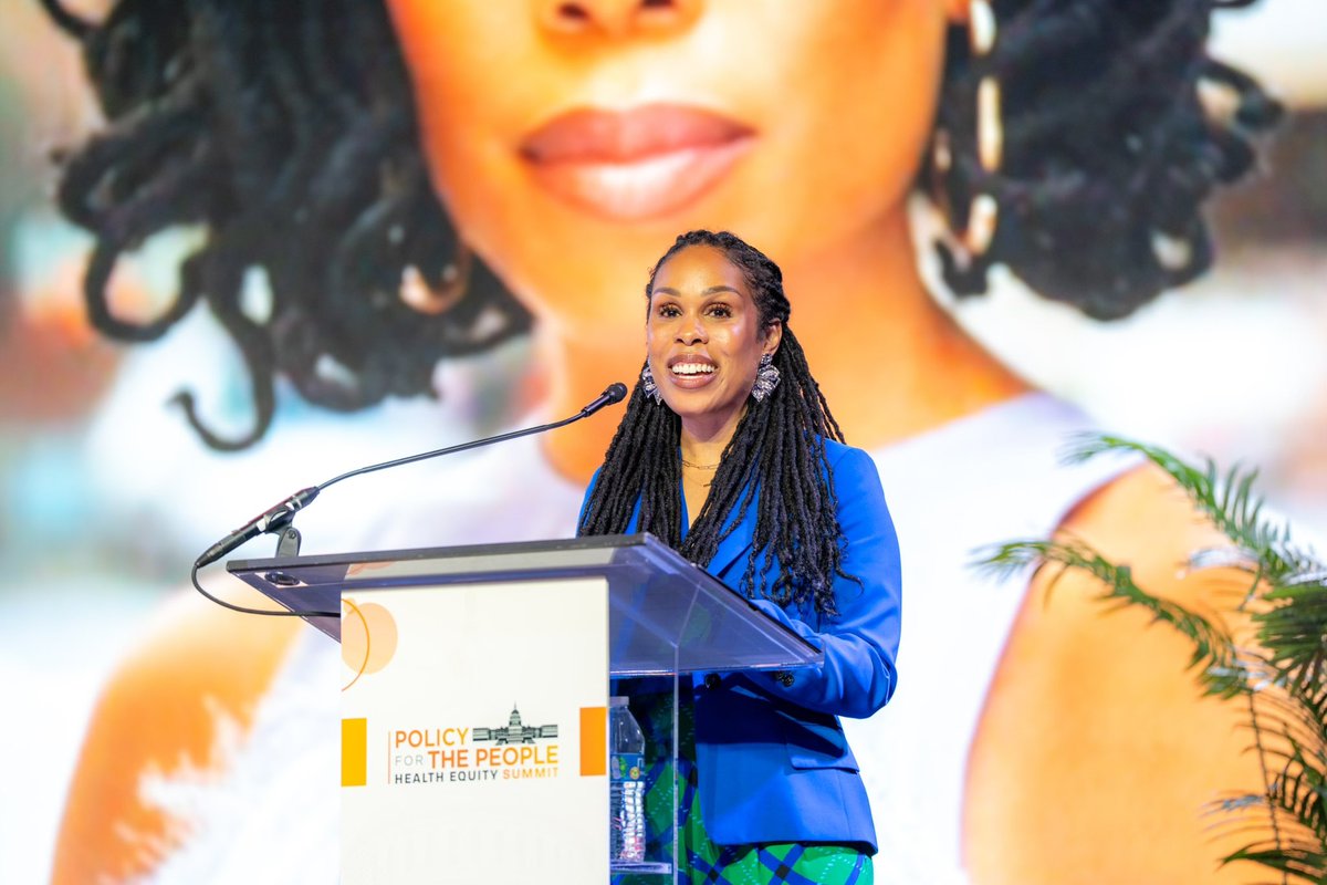 Proud to be the keynote speaker  at <a href="/CBCFInc/">CBCF Inc.</a>’s Health Equity Summit last week as a second-gen Black physician.

Chronic disease in our communities isn’t accidental—it’s systemic.

We need care that prevents, not just treats. And change that begins where people live.