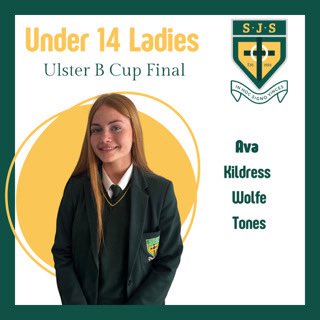 💚💛Meet our Under 14 Ulster B Finalists! 💚💛
 
Tomorrow our ladies footballers will be competing in the Ulster Final against St Ciaran’s, Ballygawley in Galbally Pearses GAC.📍
 
Throw in is at 1300 and all support is greatly welcomed 🙌
 
We wish the girls the best of luck!