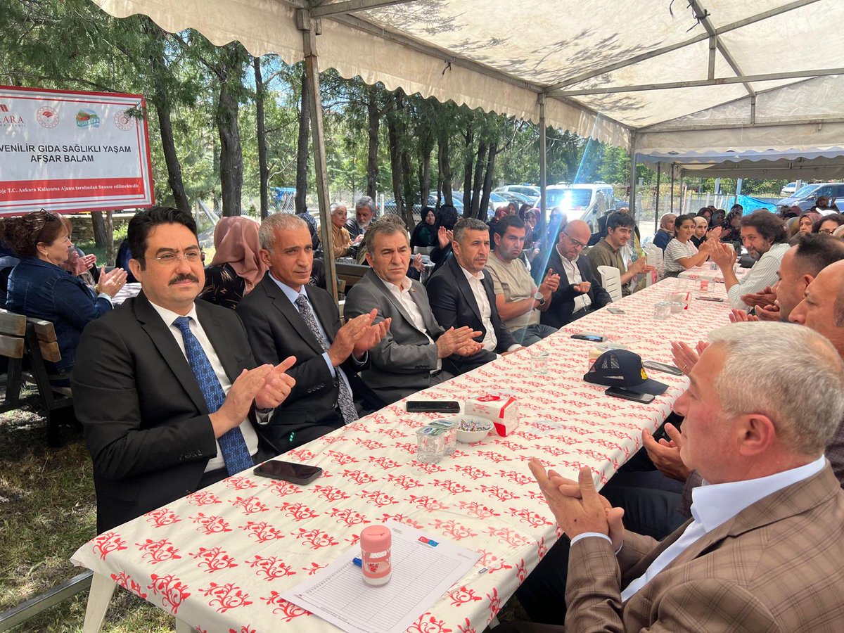 Kaymakamımız Sayın Erol RÜSTEMOĞLU beraberinde Bala Kaymakamı Sayın Ali YILDIRIM ve Balâ Belediye Başkanı Ahmet BURAN ile birlikte Balâ ilçemizde Sınırlı Sorumlu Afşar Balam Kadın Girişimi Üretim ve İşletme Kooperatifi kapanış programına katıldı.