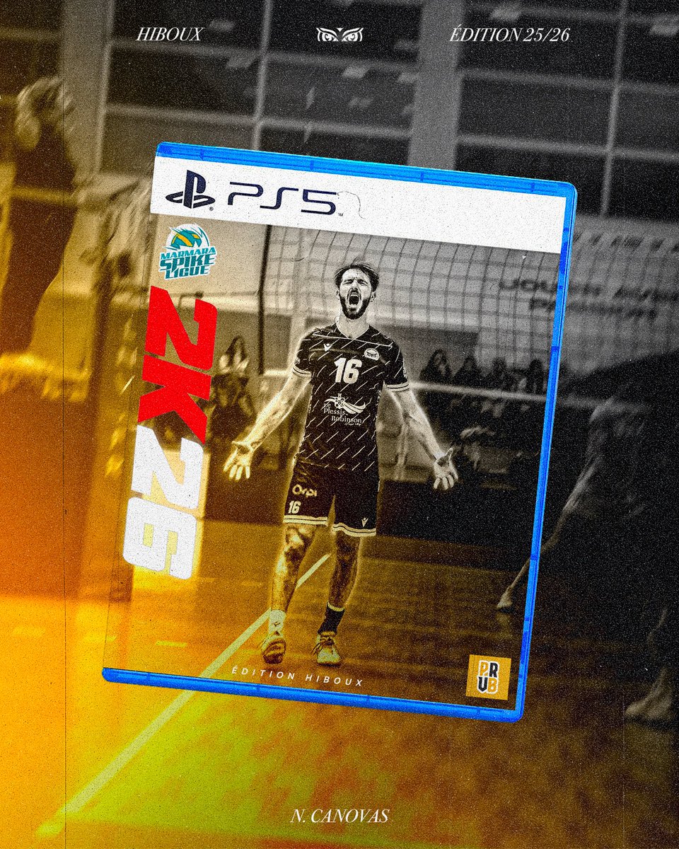 prvball92's tweet photo. 𝑵𝒂𝒕𝒉𝒂𝒏 𝒓𝒆𝒔𝒕𝒆 𝒂̀ 𝒍𝒂 𝒎𝒂𝒊𝒔𝒐𝒏 ! 💛🖤

Récemment appelé en équipe de France, Nathan Canovas prolonge l’aventure avec les Hiboux pour une 3e saison ! 🦉 https://t.co/ksFoGplvl1