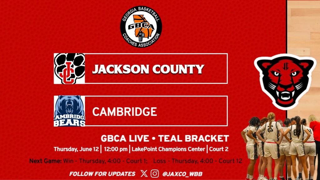 Jackson County WBB (@jaxco_wbb) on Twitter photo Catch us in action soon at the GBCA Girls Live Event on June 12th! <a href="/girlsgbcalive/">GBCA Girls Live Event</a> Catch us in action soon at the GBCA Girls Live Event on June 12th! <a href="/girlsgbcalive/">GBCA Girls Live Event</a>