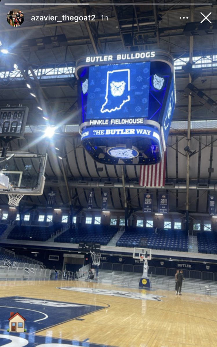 Butler Basketball Guru (@butlerguru) on Twitter photo Butler’s Azavier “Stink” Robinson (<a href="/Azavierthegoat/">Azavier Robinson Aka “stink”</a>) in his new home, Hinkle Fieldhouse 🔥 #DawgsOnly Butler’s Azavier “Stink” Robinson (<a href="/Azavierthegoat/">Azavier Robinson Aka “stink”</a>) in his new home, Hinkle Fieldhouse 🔥 #DawgsOnly