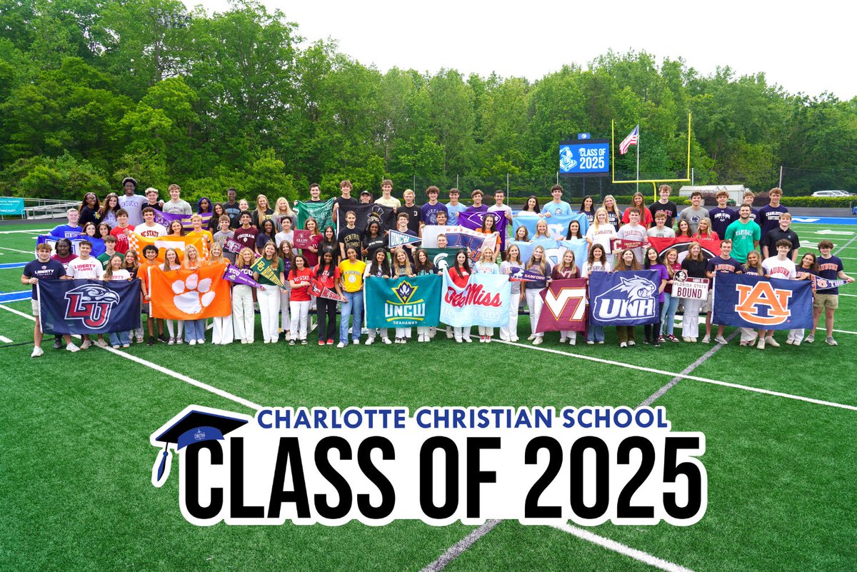 Celebrating the Class of 2025! 🎉🎓 This milestone marks the end of an era and the start of new adventures. We applaud your hard work and resilience! Here’s to memories made and those yet to come! 🙌 #ccsKnights #foreveraKnight 💙🤍