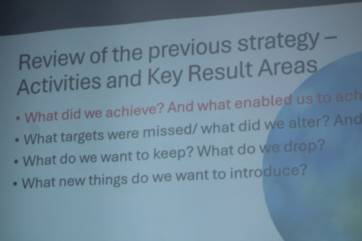 GwenTrust's tweet image. Today, we conducted a comprehensive review of our previous strategy, activities and key results. Through this reflection, we identified successes challenges and opportunities for future innovation. Building on these insights, we also explored new ideas to enhance our programming