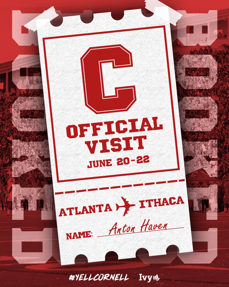 Anton Haven (@the_beast58) on Twitter photo Thank you to Cornell for inviting me on an OV! <a href="/TerryUrsin/">Terry Ursin</a> <a href="/DanSwanstrom/">Dan Swanstrom</a> <a href="/BigRed_Football/">Cornell Football</a> Thank you to Cornell for inviting me on an OV! <a href="/TerryUrsin/">Terry Ursin</a> <a href="/DanSwanstrom/">Dan Swanstrom</a> <a href="/BigRed_Football/">Cornell Football</a>