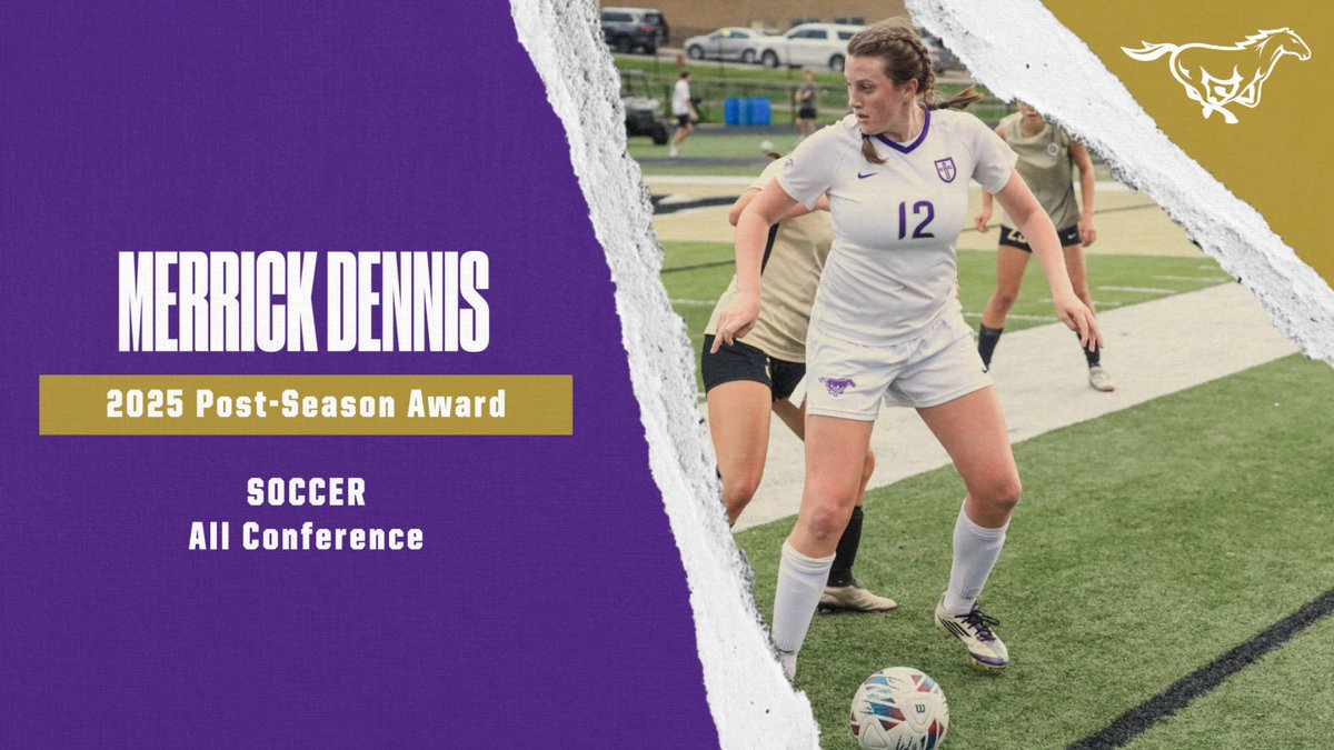 Congratulations, Merrick Dennis, on your 2025 post-season award in soccer!