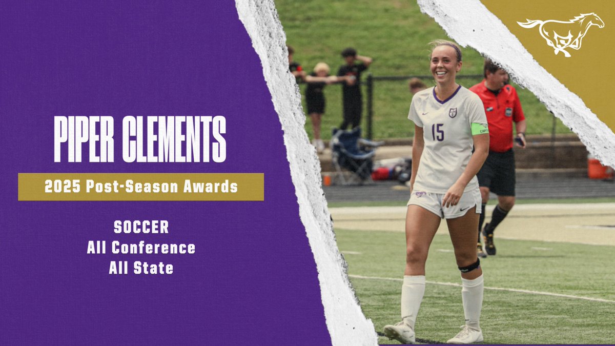 Congratulations, Piper Clements, on your 2025 post-season awards in soccer!