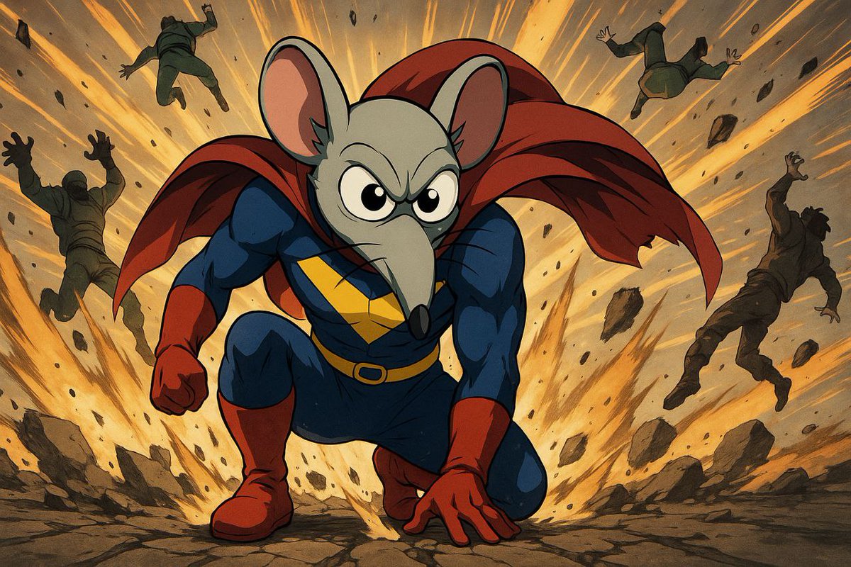$RATO the rat here to save the cheese and wreck the suits. 🧀

No more crumbs, no more games it’s rat time now! 🐭

$pepe $eth #mattfurie #pepe