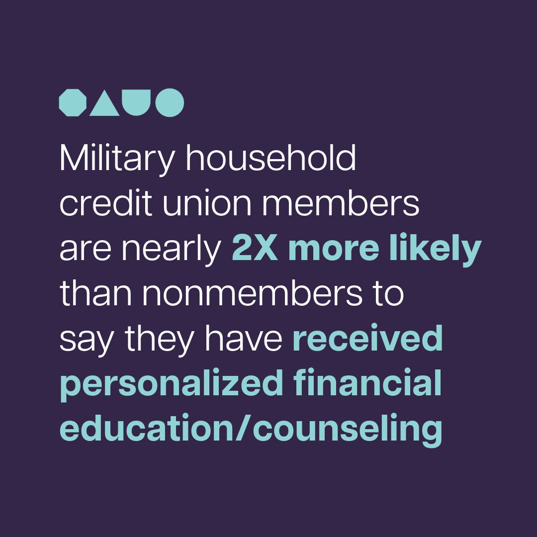 #CreditUnions are a trusted financial partner for military members. #MilitaryAppreciationMonth