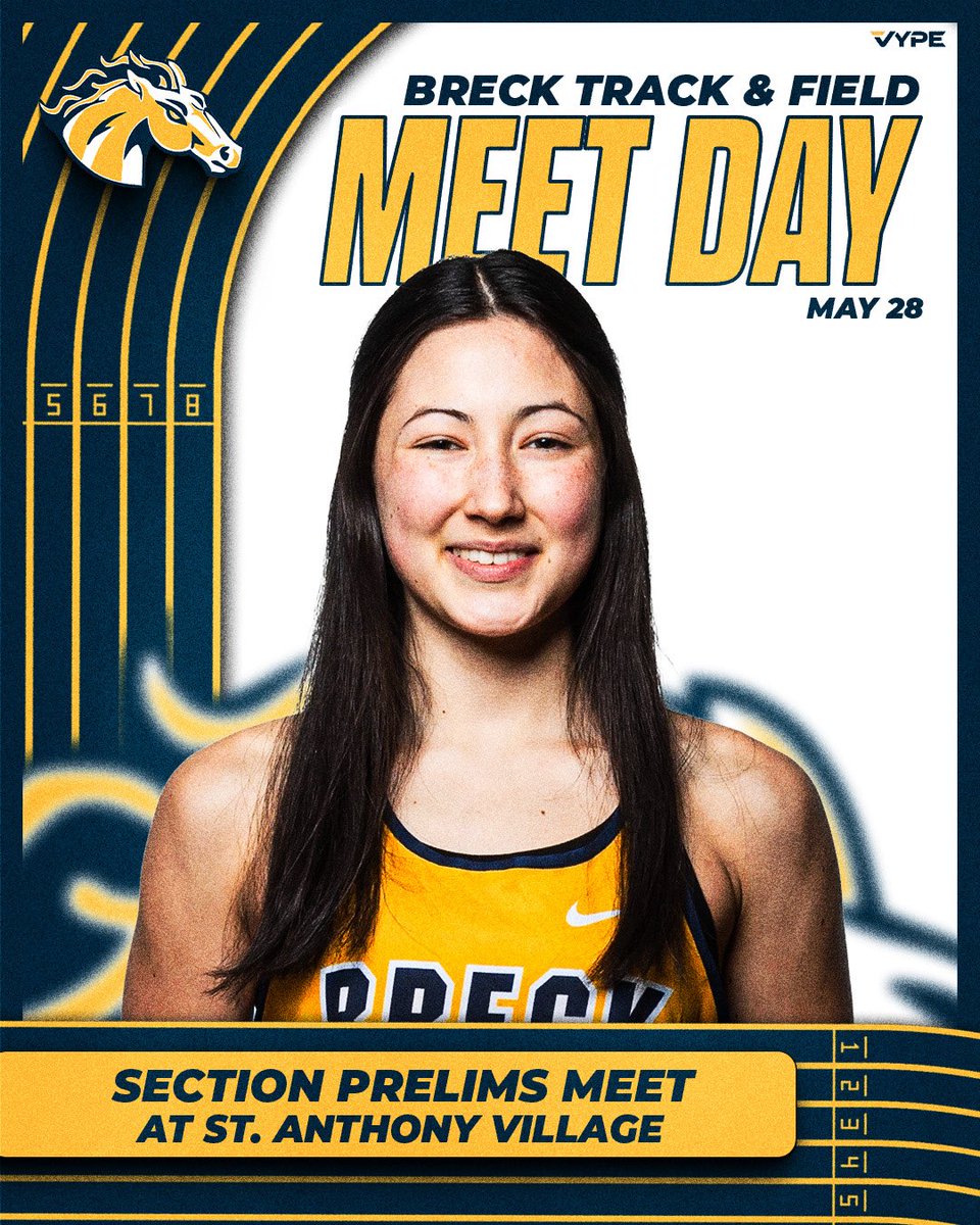 Good luck to #BreckTF at Section Prelims today!