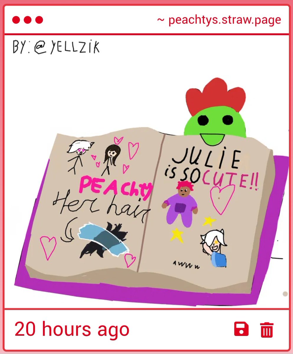 THIS IS SO SILLY AND SWEET 😭🫶🫶 I WILL PAY U WITH MY KIDNEY 🤧💖 THANK YOU VERY VERY MUCH!!!!!!!!! 
One of the cutest things I have ever gotten